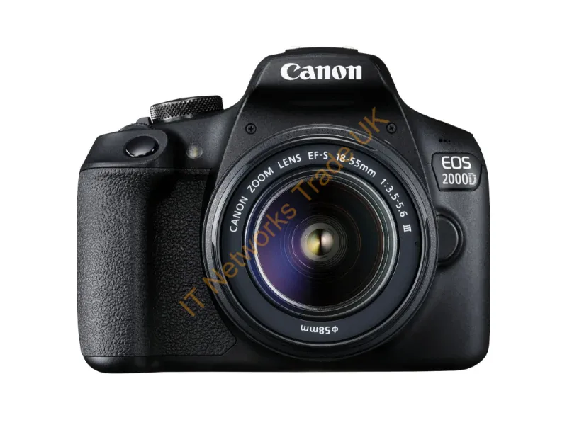 2728C013 - Canon EOS 2000D BK 18-55 IS + SB130 +16GB EU26 SLR Camera Kit 24.1 MP CMOS 6000 x 4000 pixels Black
