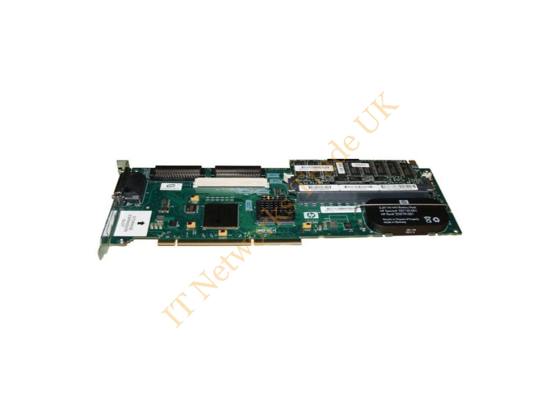 273915-B21 HP Smart Array 6402 Dual Channel PCI-X 133MHz Ultra320 RAID Controller Card with 128MB Battery Backed Write Cache Storage