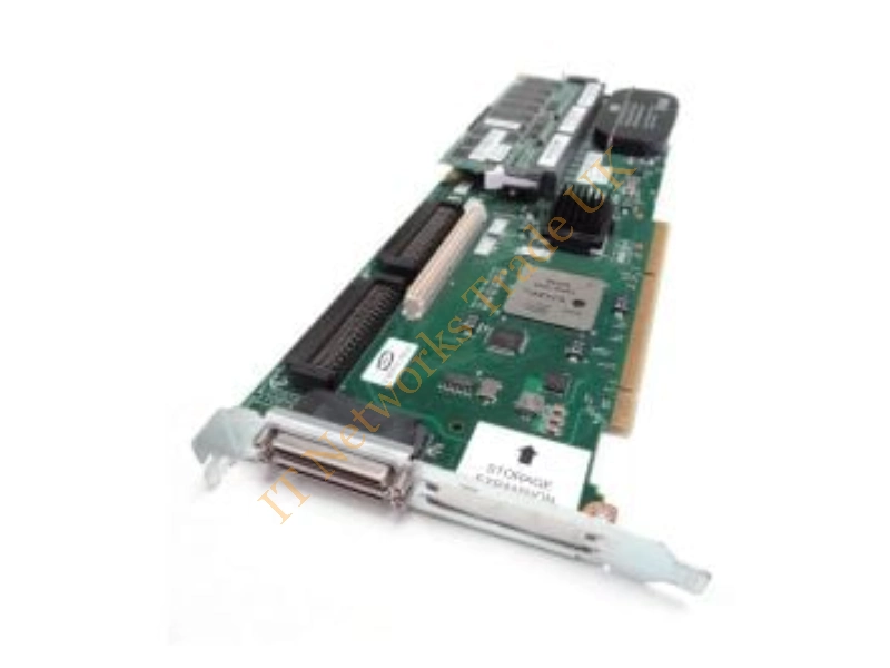 273915B2103 HP Smart Array 6402 Dual Channel PCI-X 133MHz Ultra320 RAID Controller Card with 128MB Battery Backed Write Cache (BBWC) Storage