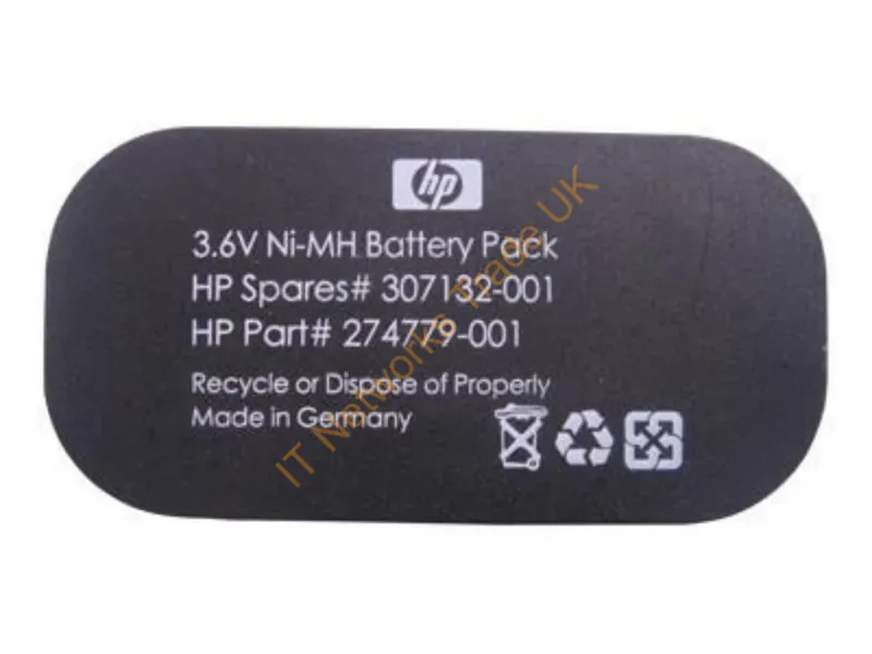 274779-001 - Hpe Hp Btry Nimh 3.6V 500Mah Hp