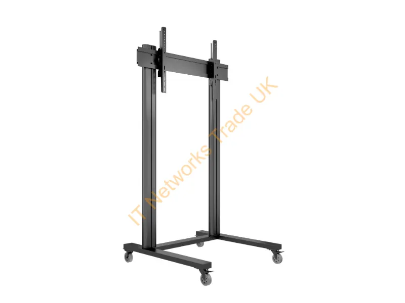 2753 - Multibrackets M Public Display Stand 210 Dual Pillar Wheelbase Black