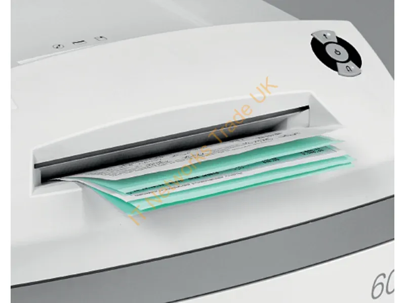 278102 - Intimus 45 SC2 paper shredder Strip shredding 55 dB 23.5 cm Silver, White