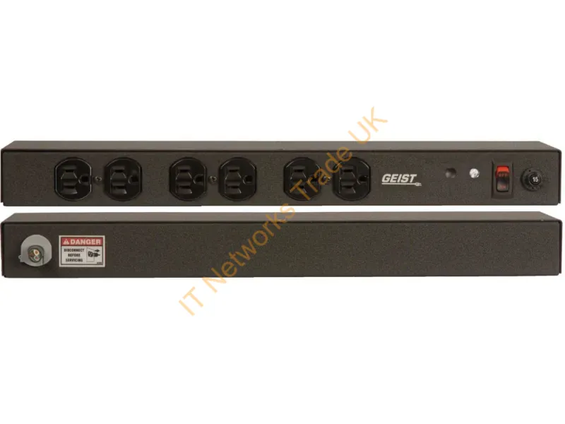 27849 - Vertiv Geist Brf060-10 Power Distribution Unit (Pdu) 6 Ac Outlet(S) 0U Black