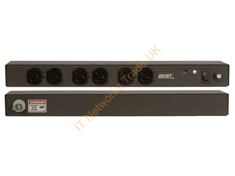 27853 - Vertiv Geist Brf060-1023 Power Distribution Unit (Pdu) 6 Ac Outlet(S) 0U Black
