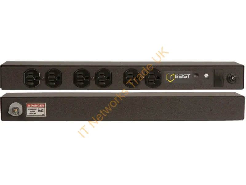 27858 - Vertiv Geist Brfn060-10 Power Distribution Unit (Pdu) 6 Ac Outlet(S) 0U Black