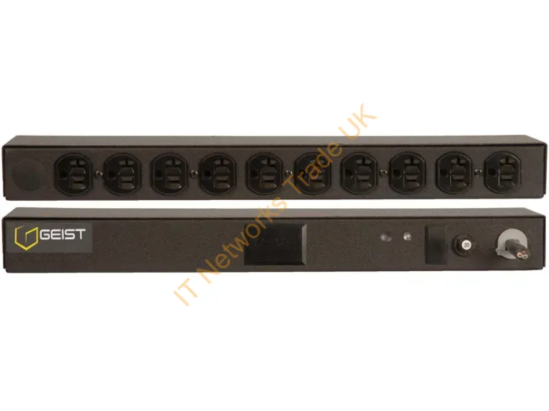 27859 - Vertiv Geist Brfn100-1025Tl Power Distribution Unit (Pdu) 10 Ac Outlet(S) 0U Black