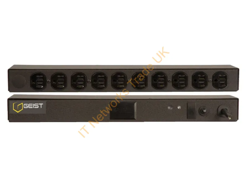 27890 - Vertiv Geist Brfn100-10 Power Distribution Unit (Pdu) 10 Ac Outlet(S) 0U Black