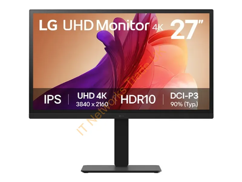 27BA45U-B - Lg 27Ba45U-B Computer Monitor 27" 3840 X 2160 Pixels 4K Ultra Hd Black