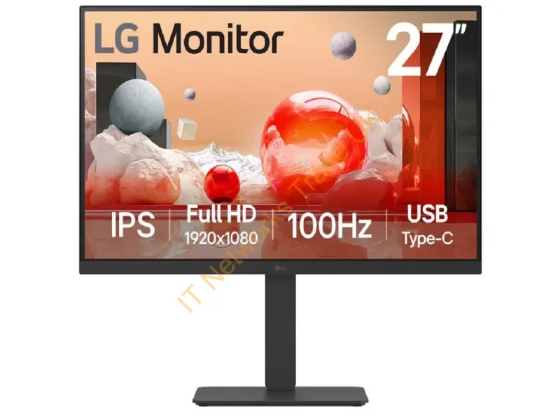27BA650-B - Lg 27Ba650-B Computer Monitor 27" 1920 X 1080 Pixels Full Hd Lcd Tabletop Black