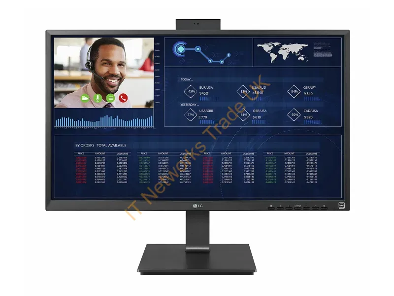 27CQ650I-6N - Lg 27Cq650I-6N All-In-One Pc/Workstation Intel Celeron N5105 27" 1920 X 1080 Pixels All-In-One Thin Client 4 Gb Ddr4-Sdram 16 Gb Emmc Wi-Fi 6 (802.11Ax) Black