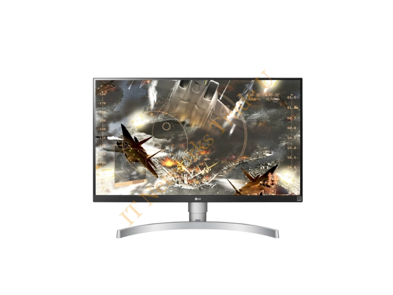 27UK650-W - LG 27UK650-W 27" 4K Ultra HD LED Flat Black, Silver, White computer monitor LED display