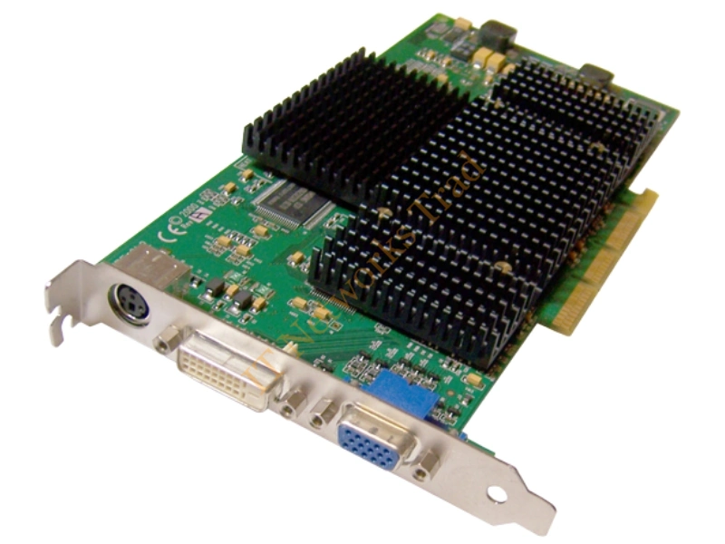 27VNJ Dell ATI Fire GL2 64MB AGP VGA / DVI Video Graphics Card