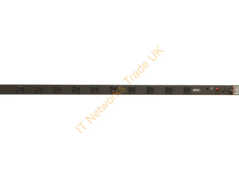 28049 - Vertiv Geist Nsva100-101S15 Power Distribution Unit (Pdu) 10 Ac Outlet(S) 0U Black