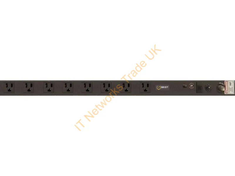 28101VH - Vertiv Geist Nsvkn080-101R15 Power Distribution Unit (Pdu) 8 Ac Outlet(S) 0U Black