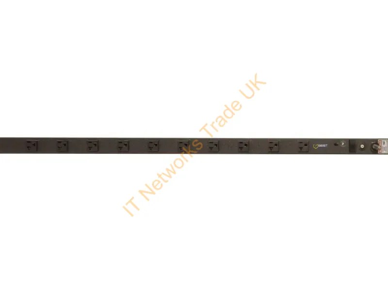 28131 - Vertiv Geist Nsvan100-102S20Tl Power Distribution Unit (Pdu) 10 Ac Outlet(S) 0U Black