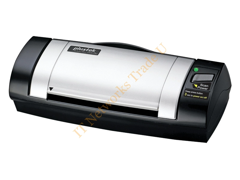 282 - Plustek MobileOffice D600 Plus Business card scanner 600 x 600DPI A6 Black, Silver