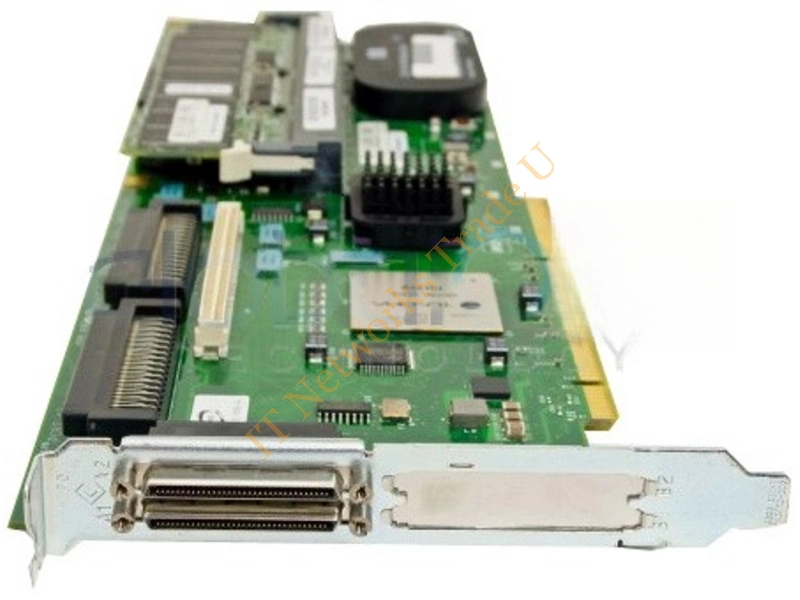 283551-B21 HP 256MB ECC Up to 160MB/s Per Channel 4 x 68-pin VHDCI Female Ultra-160 SCSI RAID Controller Card Storage