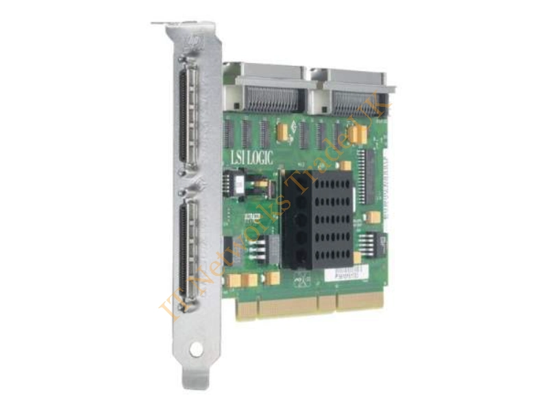 284688-B21 HP Dual Channel 64-bit 66MHz PCI Ultra-160 SCSI RAID Controller Card Only Storage