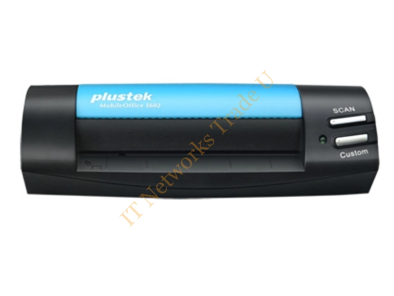 287 - Plustek MobileOffice S602 Business card scanner 1200 x 1200DPI A6 Black, Blue