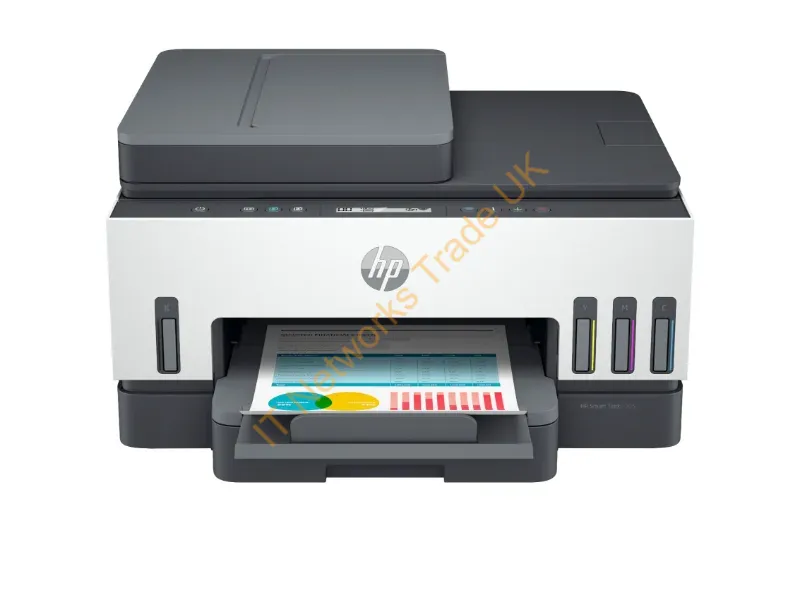 28B75A#BHC - HP Smart Tank 7305 Wireless All-in-One Color Printer, Two-sided printing; Copier, Scanner