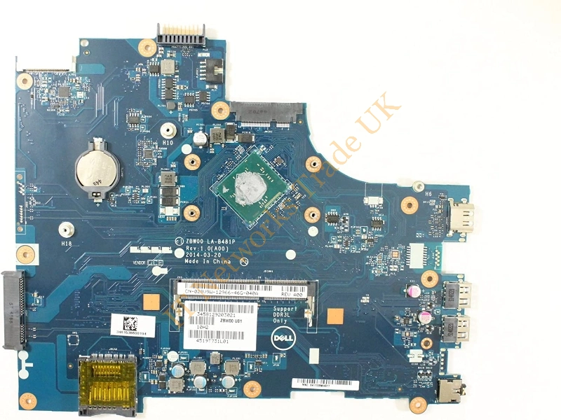 28V9W Dell System Board for Inspiron 15 3531 2.16GHz (N283 Desktop Motherboard
