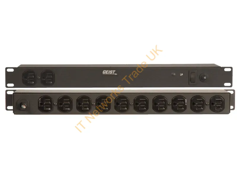 29049 - Vertiv Geist Br120-10 Power Distribution Unit (Pdu) 12 Ac Outlet(S) 0U Black