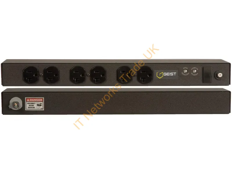 29068 - Vertiv Spfn064-1023 Power Distribution Unit (Pdu) 6 Ac Outlet(S) Black