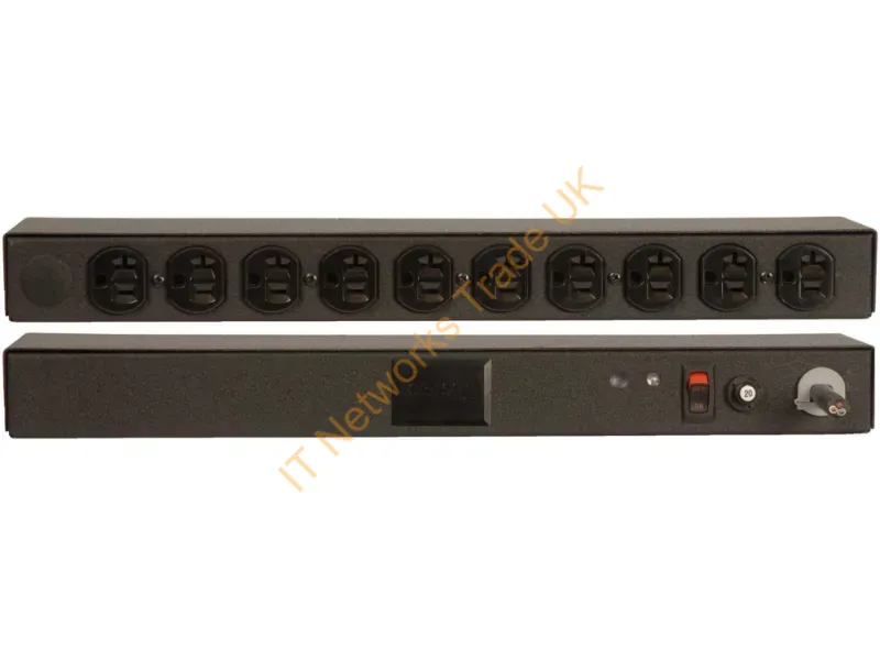 29106 - Vertiv Geist Brf100-1025Tl Power Distribution Unit (Pdu) 10 Ac Outlet(S) 0U Black