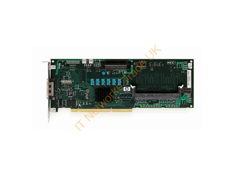 291967-B21 HP Smart Array 642 64-Bit 133MHz PCI-X SCSI Ultra320 68-Pin Dual Channel RAID Controller with 64MB Cache Storage