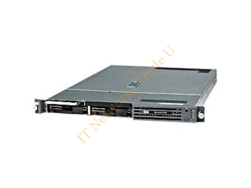 292889-001 HP ProLiant DL360 G3- 1x Intel -Xeon 2.8GHz 1GB Ram 24x CD-ROM Fdd 2x Gigabit Ethernet Ilo 1u Rack Server Server System
