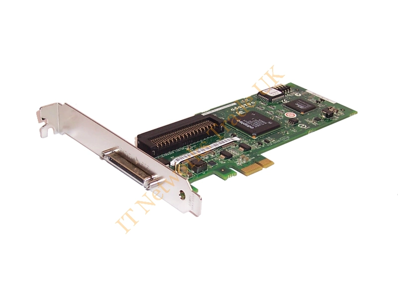 29320LPE Adaptec Single Channel PCI Express X1 Ultra-320 Low Profile SCSI Controller Card RoHS RAID Controller