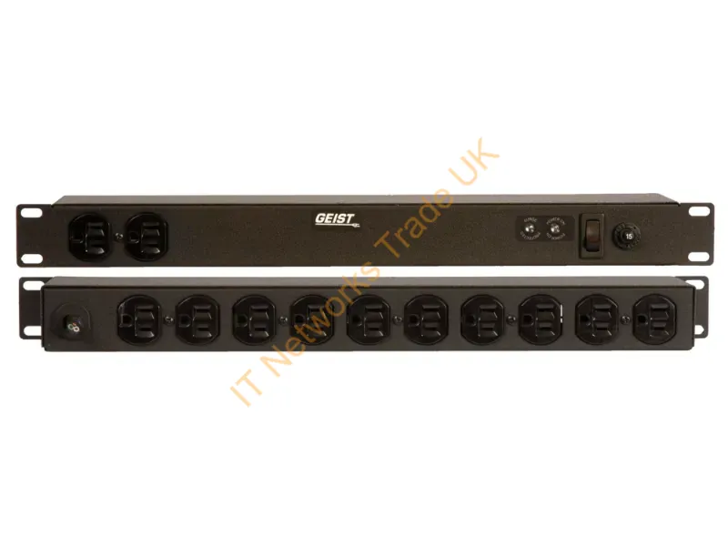 29395 - Vertiv Sp124-10 Power Distribution Unit (Pdu) 12 Ac Outlet(S) Black