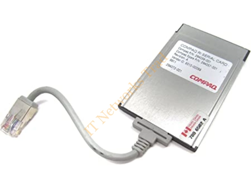 294057-001 Compaq / HP PCMCIA Ri PC Card with Cable Assembly Power Adapter Accessory