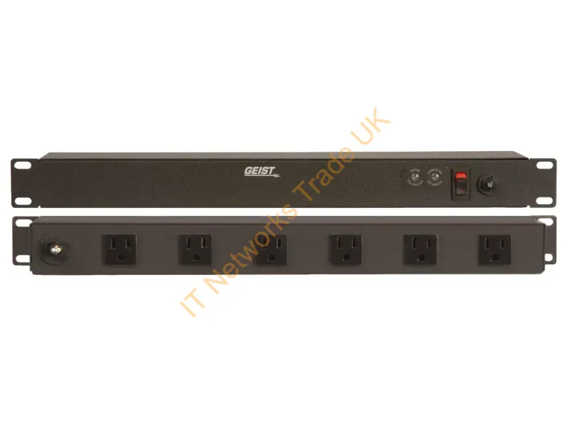 29424 - Vertiv Spt064-10 Power Distribution Unit (Pdu) 6 Ac Outlet(S) Black