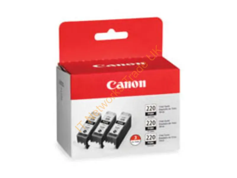2945B004 - Canon Pgi-220 Ink Cartridge 3 Pc(S) Original Black