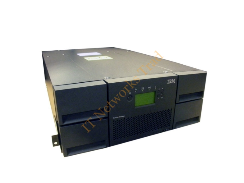 295555-002 HP 15-Slot 35/70GB DLT Tape Library with 2 Drive Tape Drive Storage