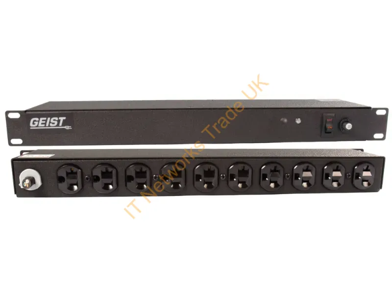 29584 - Vertiv Geist Br100-1025Tl Power Distribution Unit (Pdu) 10 Ac Outlet(S) 0U Black