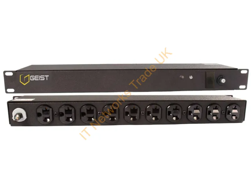 29585 - Vertiv Geist Brn100-1025Tl Power Distribution Unit (Pdu) 10 Ac Outlet(S) 0U Black