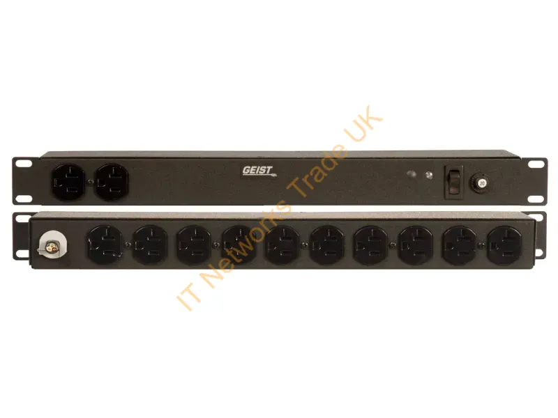 29590 - Vertiv Geist Br120-1026 Power Distribution Unit (Pdu) 12 Ac Outlet(S) 0U Black