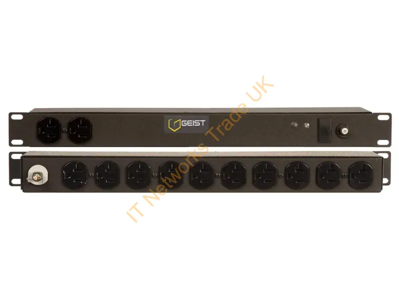 29593 - Vertiv Geist Brn120-1026 Power Distribution Unit (Pdu) 12 Ac Outlet(S) 0U Black