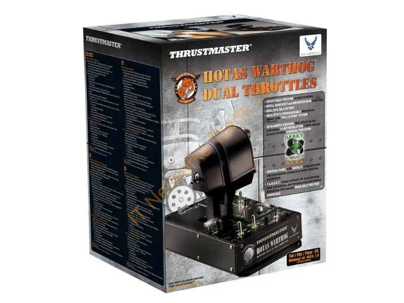 2960739 - Thrustmaster HOTAS Warthog Dual Throttles Black USB Flight Sim PC