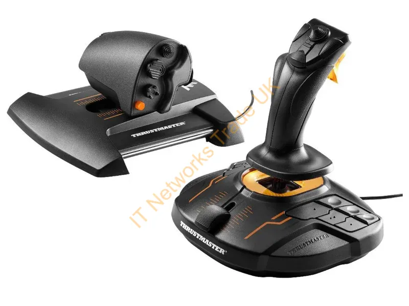 2960778 - Thrustmaster T-16000M FCS Hotas Black, Orange USB Joystick Analogue / Digital PC