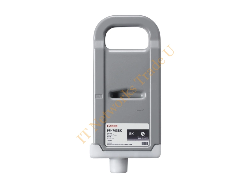 2963B001AA - Canon 2963B001 (PFI-703 BK) Ink cartridge black, 700ml Printer
