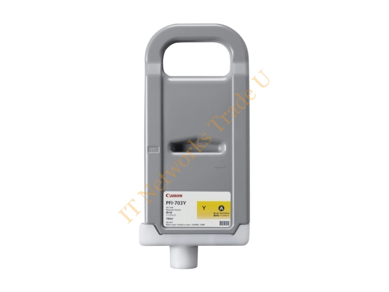 2966B001AA - Canon 2966B001 (PFI-703 Y) Ink cartridge yellow, 700ml Printer