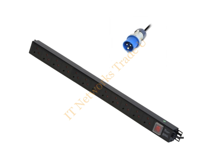 29999 - Lindy 29999 12AC outlet(s) Black power distribution unit (PDU)