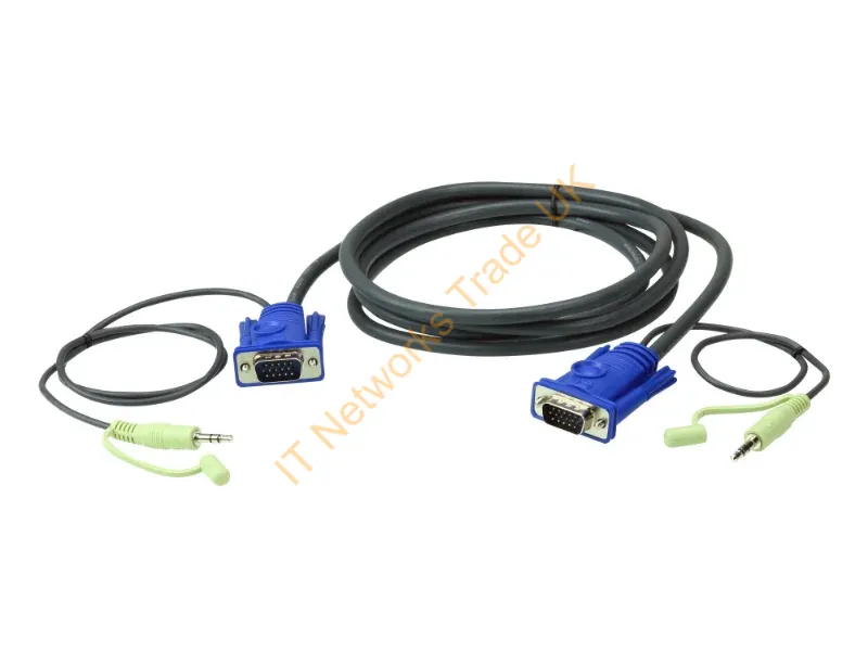 2L-2530A - ATEN 2L-2530A VGA cable 30 m VGA (D-Sub) Black