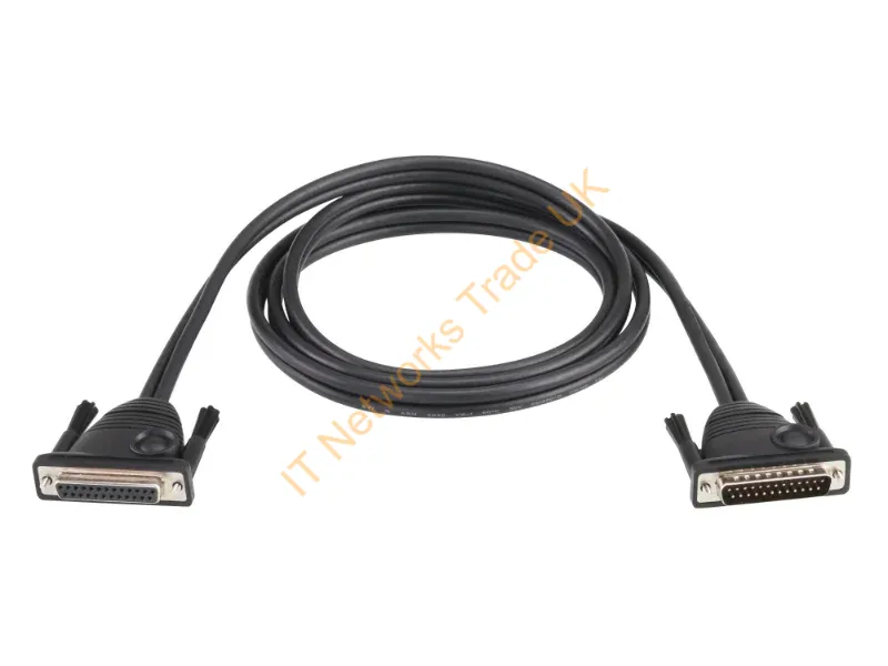 2L-2715 - ATEN 2L-2715 serial cable Black 15 m DB-25 Male DB-25 Female