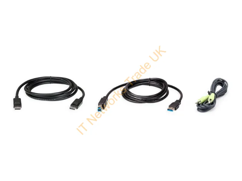 2L7D02UDPX3 - Aten 2L-7D02Udpx3 Kvm Cable Black 70.9" (1.8 M)