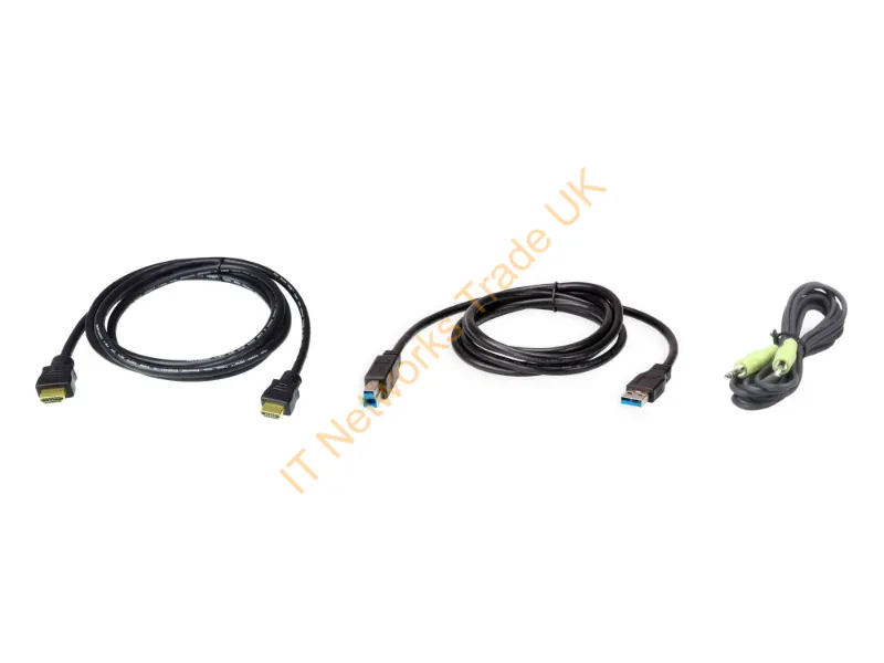 2L7D02UHX3 - Aten 2L-7D02Uhx3 Kvm Cable Black 70.9" (1.8 M)