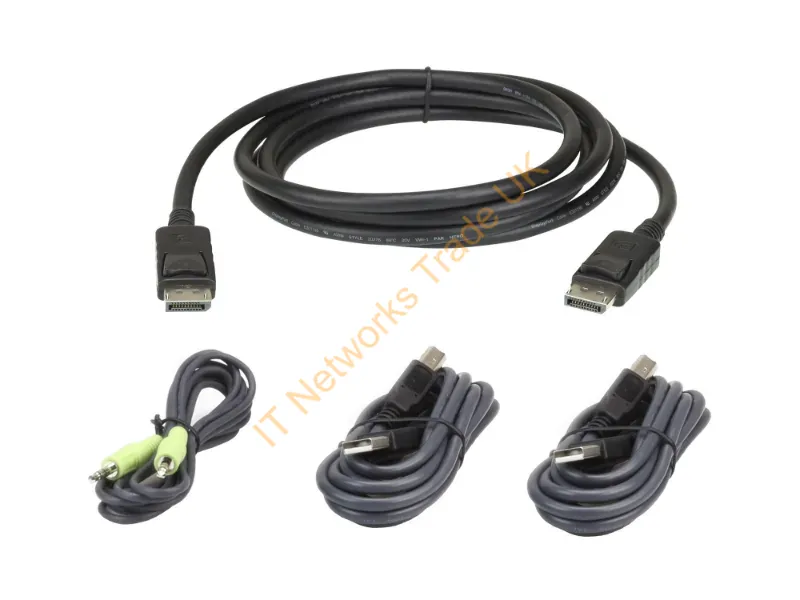 2L7D03UDPX4 - Aten 2L-7D03Udpx4 Kvm Cable Black 118.1" (3 M)